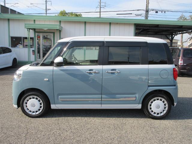 ムーヴキャンバス ストライプスＧ　禁煙車・両側パワスラ・ＥＴＣ・保温機能付ドリンクホルダー・Ｂカメラ・フォグ・オートＡＣ・シートヒーター・電子パーキング・オートホールド・ＵＳＢ端子・コーナーセンサー・Ｄオーディオ（5枚目）