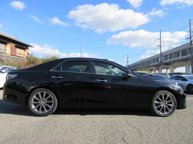 マークX 250RDS 純正ナビ(CD・DVD・BT・REC・フルセグ)ETC2.0・パドルシフト・パワーシート・純正18インチアルミ・ハーフレザーシート・シートヒーター・ドラレコ・クルコン・ステリモ・オートライト(4枚目)