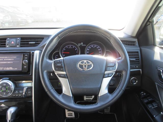 マークX 250RDS 純正ナビ(CD・DVD・BT・REC・フルセグ)ETC2.0・パドルシフト・パワーシート・純正18インチアルミ・ハーフレザーシート・シートヒーター・ドラレコ・クルコン・ステリモ・オートライト(16枚目)