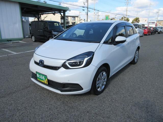 フィット e:HEVホーム 純正Dオーディオ(CD/DVD/SD/フルセグ/USB)前後+車内純正ドラレコ・Bカメラ・ホンダセンシング・ETC・クルコン・禁煙車・ハーフレザーシート・電子パーキング・オートホールド(7枚目)