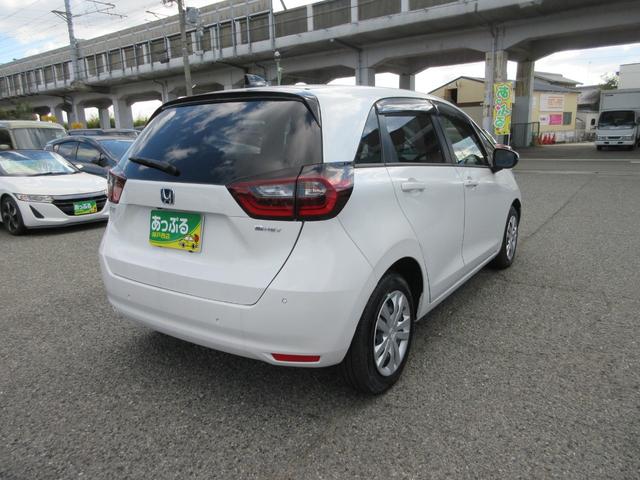 フィット e:HEVホーム 純正Dオーディオ(CD/DVD/SD/フルセグ/USB)前後+車内純正ドラレコ・Bカメラ・ホンダセンシング・ETC・クルコン・禁煙車・ハーフレザーシート・電子パーキング・オートホールド(8枚目)
