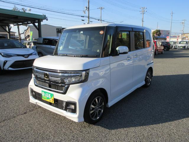 N-BOXカスタム L 純正ナビ・両側パワスラ・前後+車内ドラレコ・ETC・シートバックテーブル・リアサンシェード・Bカメラ・ホンダセンシング・前席シートヒーター・USB端子・禁煙車・クルコン・ステリモ(7枚目)