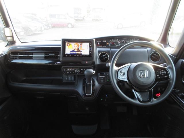 N-BOXカスタム L 純正ナビ・両側パワスラ・前後+車内ドラレコ・ETC・シートバックテーブル・リアサンシェード・Bカメラ・ホンダセンシング・前席シートヒーター・USB端子・禁煙車・クルコン・ステリモ(15枚目)