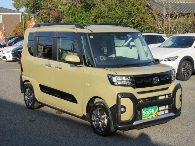 タント ファンクロス 社外ナビ・両側パワスラ・禁煙車・衝突軽減ブレーキ・ルーフレール・前席シートヒーター・リアサンシェード・シートバックテーブル・オートホールド・前後席USB端子・純正マット(6枚目)
