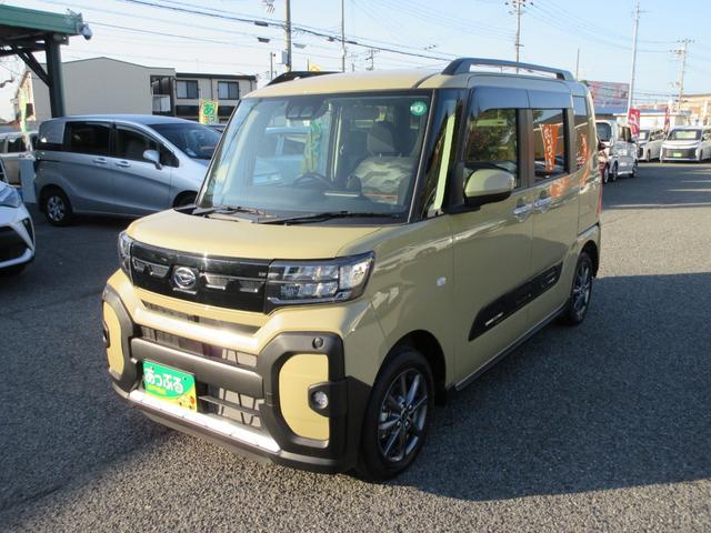 タント ファンクロス 社外ナビ・両側パワスラ・禁煙車・衝突軽減ブレーキ・ルーフレール・前席シートヒーター・リアサンシェード・シートバックテーブル・オートホールド・前後席USB端子・純正マット(7枚目)