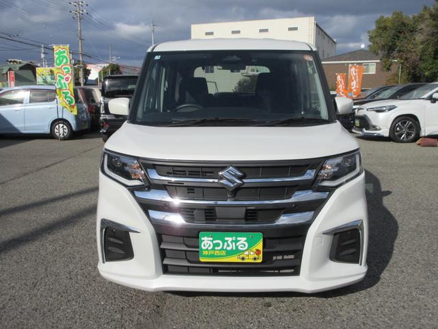 ソリオ ハイブリッドMX 純正9型ナビ(DVD・CD・BT・フルセグ・アップルカープレイ・アンドロイドオート)両側パワスラ・全方位カメラ・前後ドラレコ・シートバックテーブル・リアサンシェード・前席シートヒーター(2枚目)