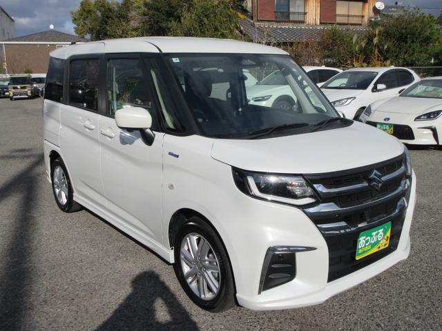 ソリオ ハイブリッドMX 純正9型ナビ(DVD・CD・BT・フルセグ・アップルカープレイ・アンドロイドオート)両側パワスラ・全方位カメラ・前後ドラレコ・シートバックテーブル・リアサンシェード・前席シートヒーター(6枚目)