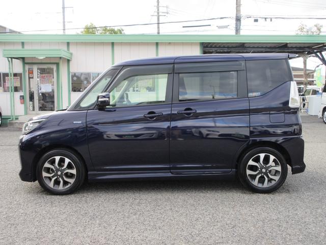 ソリオバンディット ハイブリッドMV ワンオーナー・ユーザー買取・社外8型ナビ・両側スライド・ETC・禁煙車・Bカメラ・前席シートヒーター・シートバックテーブル・リアサンシェード・デュアルカメラブレーキサポート(5枚目)