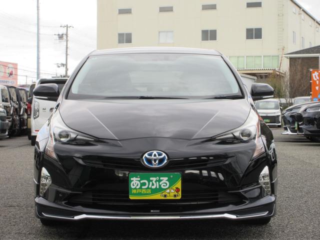 プリウス Ｓツーリングセレクション　モデリスタ・社外ナビ（ＣＤ・ＤＶＤ・ＳＤ・ＢＴ・フルセグ）禁煙車・ＥＴＣ・ドラレコ・Ｂカメラ・前席シートヒーター・レザーシート・純正１７インチアルミ・オートＡＣ・オートＬＥＤライト・フォグ（2枚目）