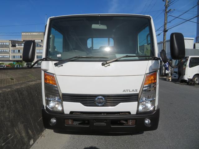 アトラス 1.5トン 平ボディ 低床 ガソリン 5AT 荷台塗装 床板新品張替え 荷寸310-160-38 ABS 取扱説明書(2枚目)