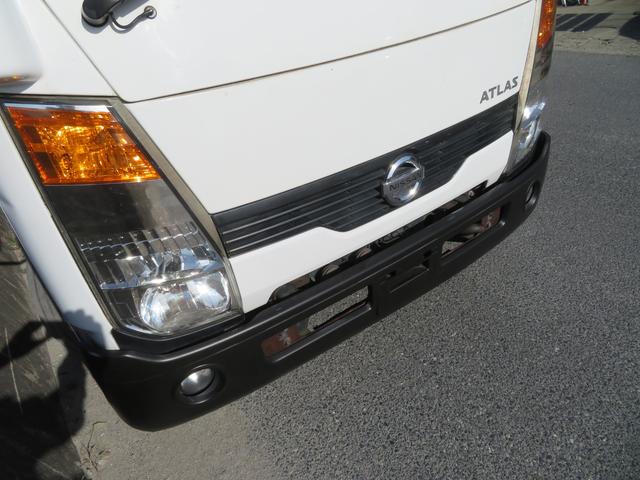 アトラス 1.5トン 平ボディ 低床 ガソリン 5AT 荷台塗装 床板新品張替え 荷寸310-160-38 ABS 取扱説明書(5枚目)
