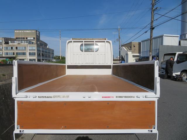 アトラス 1.5トン 平ボディ 低床 ガソリン 5AT 荷台塗装 床板新品張替え 荷寸310-160-38 ABS 取扱説明書(10枚目)