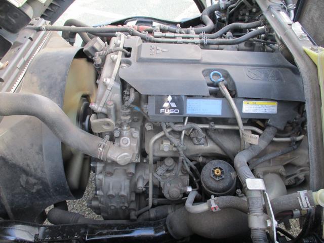 キャンター ２トン　ワイドロング　全低床　５速ＭＴ　床鉄板　ロープフック　荷寸４３４／１９０／３８　ロープ穴左右３箇所対　床フック左右３箇所対　左電格ミラー　取扱説明書　レベライザー　２トン平　２トンベース　２トン車　平　平車　ＷＬ　ワイド　ロング　架装（44枚目）