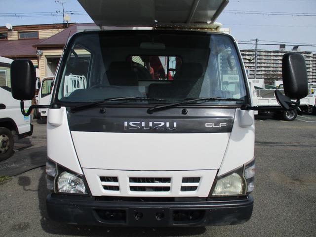 エルフトラック 作業床12.3m 高所作業車 バケット200kg 高床 5速MT アワーメーター6551.1h 左電格ミラー (株)エスマック製 130馬力 ターボ無し MT 2トン車 2トンベース 高車 ミッション マニュアル 130馬力 4HL1 伸縮ブーム型(5枚目)
