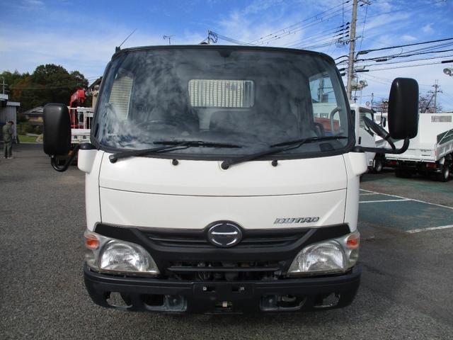 デュトロ ３トン　強化ダンプ　高床　５ＭＴ　コボレーン　ピン加工２箇所　荷寸３０４－１５９－３７　極東ＤＤ０２－３１　荷台塗装　ＥＴＣ　１３６馬力　Ｎ０４Ｃエンジン　地上高９７．８ｃｍ　３トンダンプ　強化　ダンプ　３トン車　２トンベース　架装　４ナンバー（6枚目）