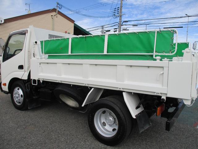 デュトロ ３トン　強化ダンプ　高床　５ＭＴ　コボレーン　ピン加工２箇所　荷寸３０４－１５９－３７　極東ＤＤ０２－３１　荷台塗装　ＥＴＣ　１３６馬力　Ｎ０４Ｃエンジン　地上高９７．８ｃｍ　３トンダンプ　強化　ダンプ　３トン車　２トンベース　架装　４ナンバー（12枚目）