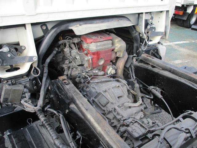 デュトロ ３トン　強化ダンプ　高床　５ＭＴ　コボレーン　ピン加工２箇所　荷寸３０４－１５９－３７　極東ＤＤ０２－３１　荷台塗装　ＥＴＣ　１３６馬力　Ｎ０４Ｃエンジン　地上高９７．８ｃｍ　３トンダンプ　強化　ダンプ　３トン車　２トンベース　架装　４ナンバー（20枚目）