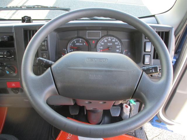 エルフトラック 2トン アルミバン アーム式パワーゲート 全低床 6MT 昇降600kg リモコン 荷寸310/176/20 サイドドア ラッシングレール2段 坂道発進補助装置 アイドリングストップ オーバーヘッドコンソール 2トン車 2トンベース 2トントラック バン(44枚目)