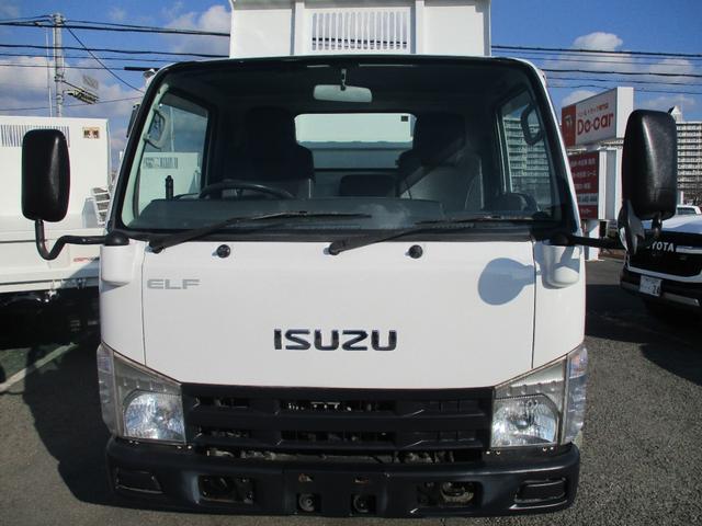 エルフトラック ２トン　強化ダンプ　極東製　全低床　５速ＭＴ　コボレーン　レベライザ　坂道発進補助装置　ロープフック　　床板鉄板　荷台塗装　スペアタイヤ　取扱説明書　２トンダンプ　２トン車　２トンベース　ダンプ　極東ダンプ　ミッション　マニュアル　ＭＴ　極東開発工業（3枚目）