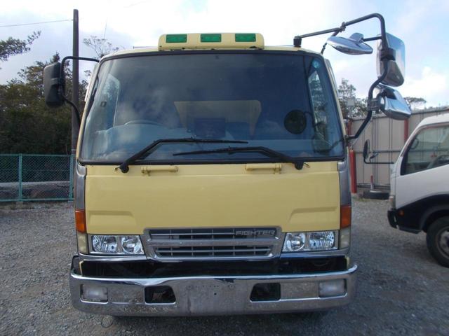 ファイター ７．２トン　増トン　新明和　ダンプ　船底仕様　電動コボレーン　成約時単色外装塗装！　ベッド　１方開　ピン加工１箇所　ＥＴＣ　国産エンジン　舟形ダンプ　エア抜けなし　左電格ミラー　ターボなし　荷寸（船底）３４１－１９０－５６　坂道発進補助装置　ユーザー買取　架装（3枚目）