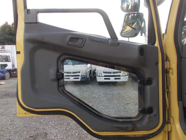 ファイター ７．２トン　増トン　新明和　ダンプ　船底仕様　電動コボレーン　成約時単色外装塗装！　ベッド　１方開　ピン加工１箇所　ＥＴＣ　国産エンジン　舟形ダンプ　エア抜けなし　左電格ミラー　ターボなし　荷寸（船底）３４１－１９０－５６　坂道発進補助装置　ユーザー買取　架装（40枚目）