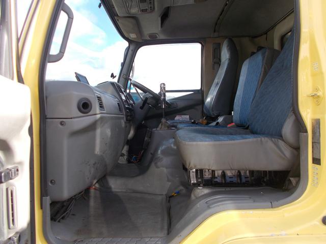 ファイター ７．２トン　増トン　新明和　ダンプ　船底仕様　電動コボレーン　成約時単色外装塗装！　ベッド　１方開　ピン加工１箇所　ＥＴＣ　国産エンジン　舟形ダンプ　エア抜けなし　左電格ミラー　ターボなし　荷寸（船底）３４１－１９０－５６　坂道発進補助装置　ユーザー買取　架装（56枚目）