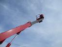 作業床12.3m 高所作業車 バケット200kg 高床 5速MT アワーメーター6551.1h 左電格ミラー (株)エスマック製 130馬力 ターボ無し MT 2トン車 2トンベース 高車 ミッション マニュアル 130馬力 4HL1 伸縮ブーム型(26枚目)