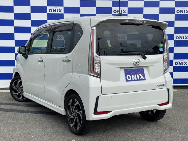 ムーヴ カスタム　ＲＳ　ハイパーリミテッドＳＡＩＩＩ　ターボ車／衝突軽減／ナビＴＶ全方カメラ／シートヒーター／Ｂｌｕｅｔｏｏｔｈオーディオ／ＬＥＤヘッドライト／フォグランプ／スマートキー／プッシュスタート／純正アルミホイール（5枚目）