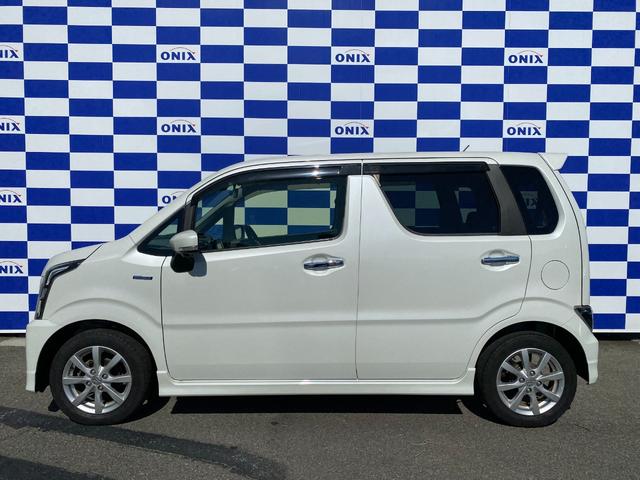 ワゴンＲスティングレー ハイブリッドＸ　衝突軽減／純正ナビ／フルセグ／全方位カメラ／Ｂｌｕｅｔｏｏｔｈ／座席ヒータ／ＬＥＤヘッドライト／スマートキー／プッシュスタート／ビルドインＥＴＣ／純正アルミホイール（9枚目）