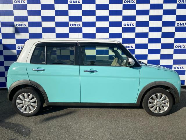 アルトラパン X 衝突軽減/ナビ/フルセグ/Bluetooth/シートヒーター/スマートキー/プッシュスタート/HIDヘッドライト/純正アルミホイール/ETC/ウィンカーミラー(8枚目)