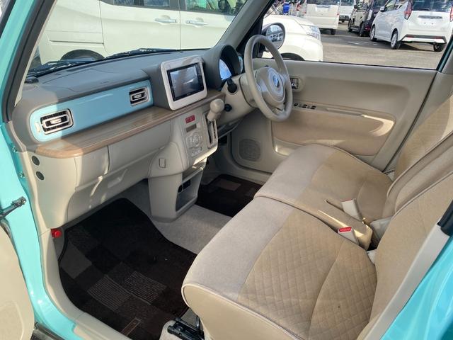 アルトラパン X 衝突軽減/ナビ/フルセグ/Bluetooth/シートヒーター/スマートキー/プッシュスタート/HIDヘッドライト/純正アルミホイール/ETC/ウィンカーミラー(21枚目)