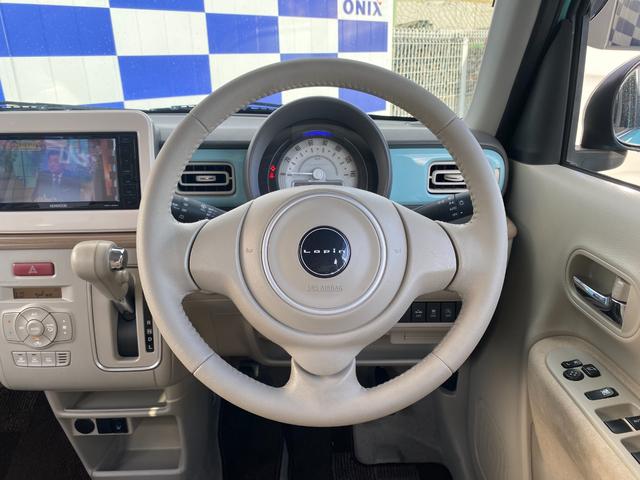 アルトラパン X 衝突軽減/ナビ/フルセグ/Bluetooth/シートヒーター/スマートキー/プッシュスタート/HIDヘッドライト/純正アルミホイール/ETC/ウィンカーミラー(30枚目)