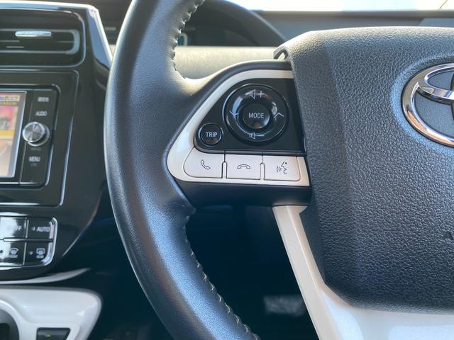 プリウス Ｓツーリングセレクション　衝突軽減／純正ナビ／フルセグ／Ｂカメラ／Ｂｌｕｅｔｏｏｔｈ／レーダークルーズコントロール／シートヒーター／ＬＥＤヘッドライト／フォグランプ／レザーシート／スマートキー／プッシュスタート／（36枚目）