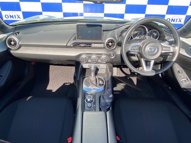 ロードスター Sスペシャルパッケージ 純正ナビ/Bカメラ/Bluetooth/LEDヘッドライト/スマートキー/プッシュスタート/純正アルミ/新品バッテリー/消耗品新品交換/法定点検/法定整備(3枚目)