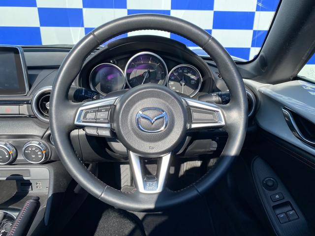 ロードスター Sスペシャルパッケージ 純正ナビ/Bカメラ/Bluetooth/LEDヘッドライト/スマートキー/プッシュスタート/純正アルミ/新品バッテリー/消耗品新品交換/法定点検/法定整備(27枚目)