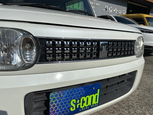 アルトラパン X ローダウン 車高調 リアアジャストラテラルロッド ミニライトホイール 社外エアークリーナー 10thアニバーサリーグリル フルセグナビ ウッドステアリング スマートキー 電動格納式ウインカーミラー(2枚目)