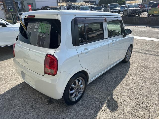 アルトラパン X ローダウン 車高調 リアアジャストラテラルロッド ミニライトホイール 社外エアークリーナー 10thアニバーサリーグリル フルセグナビ ウッドステアリング スマートキー 電動格納式ウインカーミラー(18枚目)