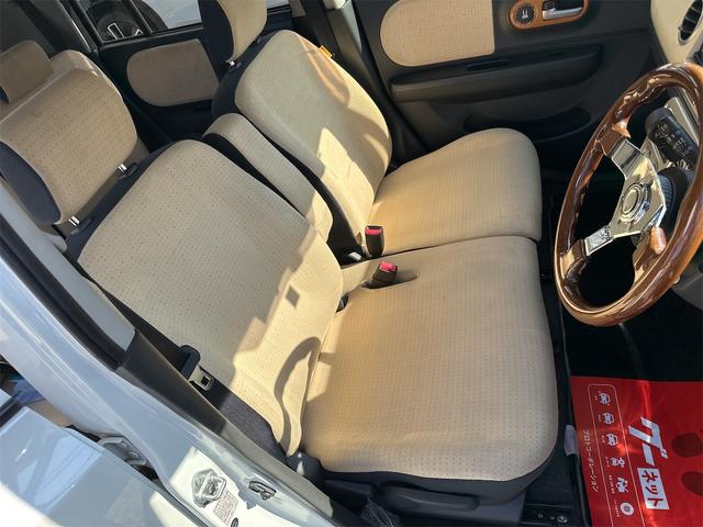 アルトラパン X ローダウン 車高調 リアアジャストラテラルロッド ミニライトホイール 社外エアークリーナー 10thアニバーサリーグリル フルセグナビ ウッドステアリング スマートキー 電動格納式ウインカーミラー(64枚目)