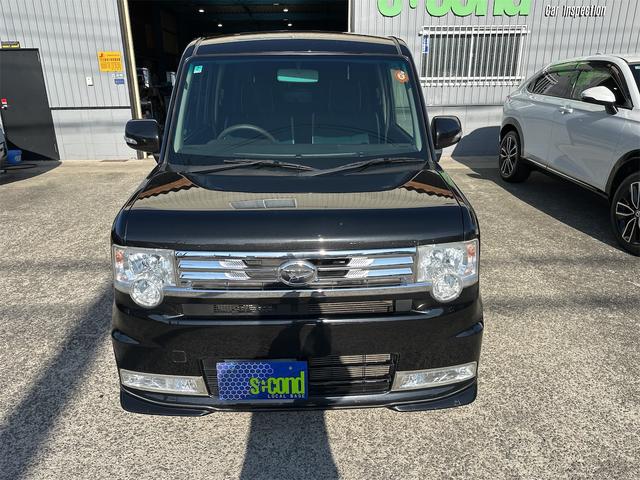 ムーヴコンテ カスタム　Ｇ　４ＷＤ　純正フルセグメモリーナビ　ＥＴＣ　アルミホイール　純正ＨＩＤ　スマートキー　本革ステアリング　オートエアコン　アイドリングストップ　電動格納式ミラー　ドアバイザー　禁煙車　ＩＳＯＦＩＸ（2枚目）