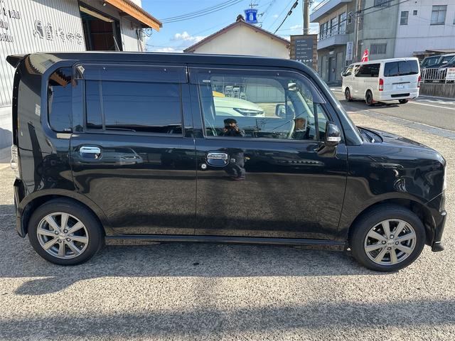 ムーヴコンテ カスタム　Ｇ　４ＷＤ　純正フルセグメモリーナビ　ＥＴＣ　アルミホイール　純正ＨＩＤ　スマートキー　本革ステアリング　オートエアコン　アイドリングストップ　電動格納式ミラー　ドアバイザー　禁煙車　ＩＳＯＦＩＸ（13枚目）