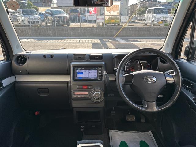 ムーヴコンテ カスタム　Ｇ　４ＷＤ　純正フルセグメモリーナビ　ＥＴＣ　アルミホイール　純正ＨＩＤ　スマートキー　本革ステアリング　オートエアコン　アイドリングストップ　電動格納式ミラー　ドアバイザー　禁煙車　ＩＳＯＦＩＸ（49枚目）