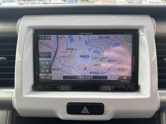 ハスラー Ｇターボ　純正ＨＩＤ　オートライト　電動格納式ミラー　オートエアコン　キーレスエントリー　シートヒーター　ドライブレコーダー　ＥＴＣ　メモリーナビ　衝突軽減ブレーキ　禁煙車　ＩＳＯＦＩＸ　アイドリングストップ（8枚目）