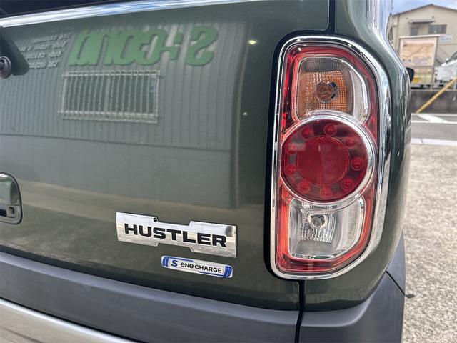 ハスラー Ｇターボ　純正ＨＩＤ　オートライト　電動格納式ミラー　オートエアコン　キーレスエントリー　シートヒーター　ドライブレコーダー　ＥＴＣ　メモリーナビ　衝突軽減ブレーキ　禁煙車　ＩＳＯＦＩＸ　アイドリングストップ（28枚目）