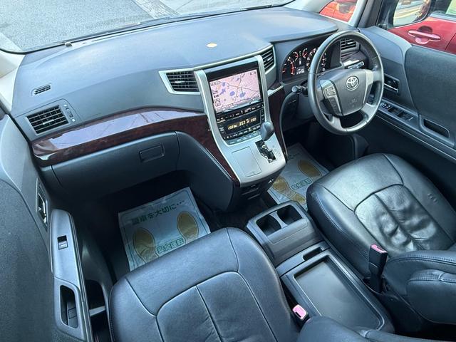 アルファード ２４０Ｓ　両側パワースライドドア　メーカーＯＰツインサンルーフ　アルパインナビ　アルパインフリップダウンモニター　ＨＯＭＵＲＡ２０インチホイール　地デジ　フルセグＴＶ　Ｂｌｕｅｔｏｏｔｈ　Ｂカメラ　ＥＴＣ（37枚目）