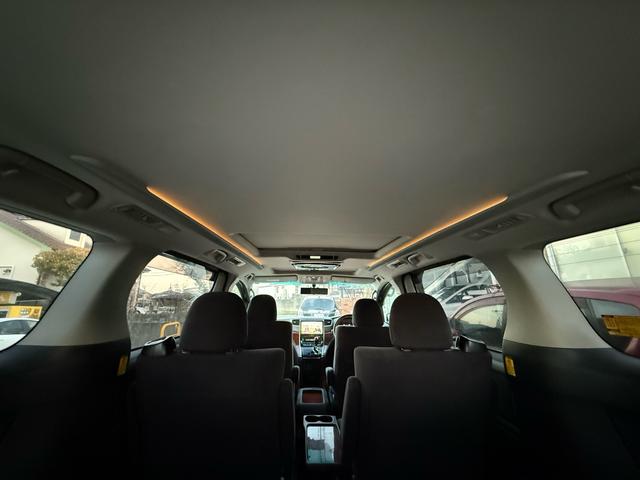 ヴェルファイア ２．４Ｚ　プラチナセレクションＩＩ　両側パワースライドドア　電動リアゲート　ツインサンルーフ　アルパイン１０インチナビ　アルパイン１１．５インチフリップダウンモニター　バックカメラ　オットマンシート　純正１８インチＡＷ　ＨＩＤライト（55枚目）