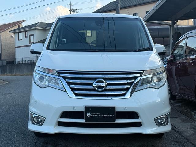 セレナ ハイウェイスターＳ－ＨＶアドバンスドセーフティパック　両側パワースライドドア　衝突軽減ブレーキ　アラウンドビューモニター　クリアランスソナー　アルパイン８インチナビ　コムテックレーダー探知機　コムテックドライブレコーダー　純正１６インチアルミホイール（2枚目）