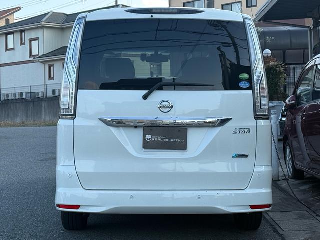セレナ ハイウェイスターＳ－ＨＶアドバンスドセーフティパック　両側パワースライドドア　衝突軽減ブレーキ　アラウンドビューモニター　クリアランスソナー　アルパイン８インチナビ　コムテックレーダー探知機　コムテックドライブレコーダー　純正１６インチアルミホイール（8枚目）