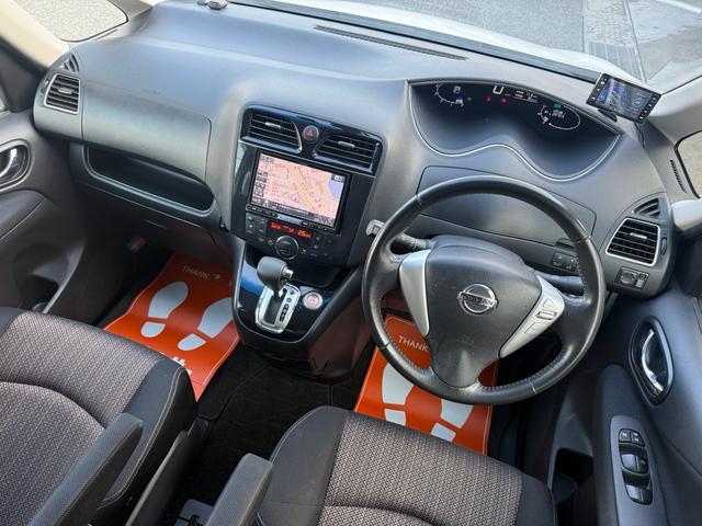 セレナ ハイウェイスターＳ－ＨＶアドバンスドセーフティパック　両側パワースライドドア　衝突軽減ブレーキ　アラウンドビューモニター　クリアランスソナー　アルパイン８インチナビ　コムテックレーダー探知機　コムテックドライブレコーダー　純正１６インチアルミホイール（77枚目）