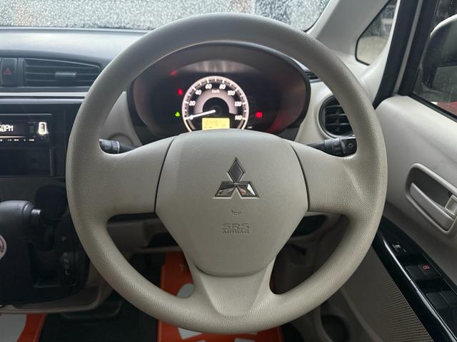 ｅＫワゴン Ｅ　検２年付き☆　衝突軽減ボディー　電動格納ミラー　キーレス　エアコン　シートヒーター　ベンチシート　ＣＤ再生　ＵＳＢ　パワーステアリング　パワーウィンドウ（10枚目）