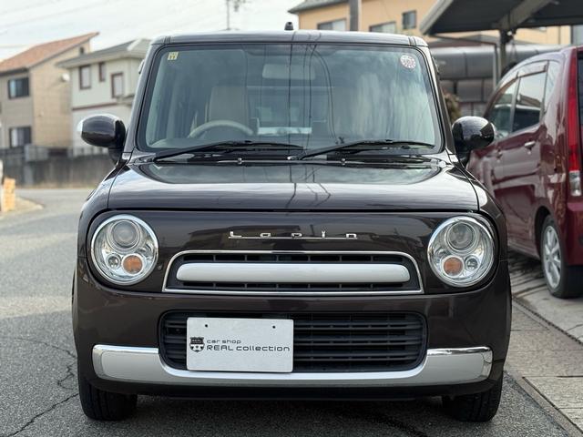 アルトラパンショコラ Ｘ　検２年付き☆　衝突安全ボディー　アイドリングストップ　プッシュスタート　スマートキー　ケンウッド彩速７インチナビ　Ｂｌｕｅｔｏｏｔｈ対応　ＥＴＣ　ＨＩＤヘッドライト　オートエアコン　フルフラットシート（2枚目）